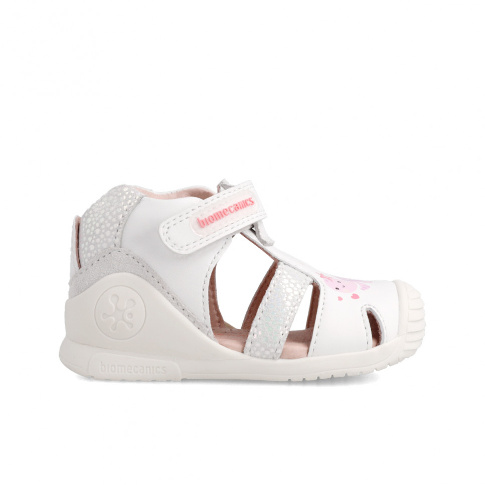 Leather sandals for baby girl 222109-B