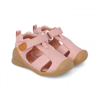 Canvas sandals for first...