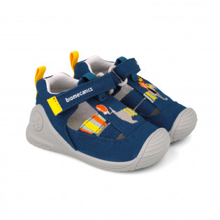 Canvas sandals for first...
