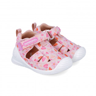 Canvas sandals for first...