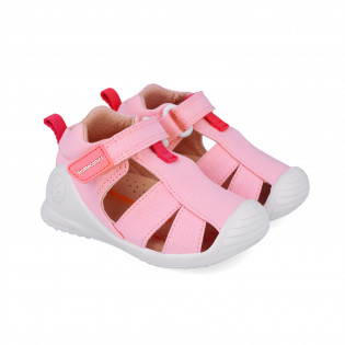 Canvas sandals for first...